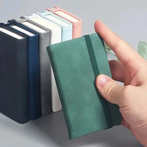 Toptan özel <span class=keywords><strong>Mini</strong></span> seyahat cep dizüstü promosyon renkleri baskılı poliüretan deri defter çizim dizüstü - Product Image 5