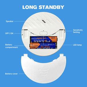 Sistema de alarma inteligente para puerta y ventana, Sensor de alarma de entrada y puerta, 130Db, sensible y ajustable, Oem - Product Image 5