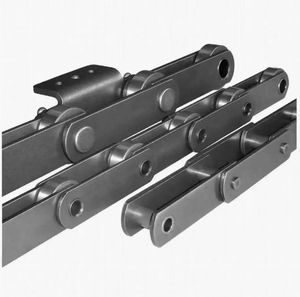 DIN ANSI ISO Palm Oil Conveyor <strong>Chain</strong> <strong>4</strong>&quot; 6&quot; with T-pin Extended Pin Attachment - Product Image 2