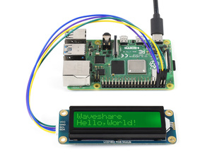 LCD1602 Pantalla LCD retroiluminada a color con 32 caracteres Pantalla LCD 3,3 V/5V Lcd1602 1602 Módulo Lcd Pantalla azul/amarillo verde - Product Image 3