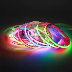 110v 220v cob <span class=keywords><strong>led</strong></span> şerit işık 8mm beyaz renk ile 10w 12w IP20 IP66 su geçirmez cob lambası barlar 80Ra 288 leds