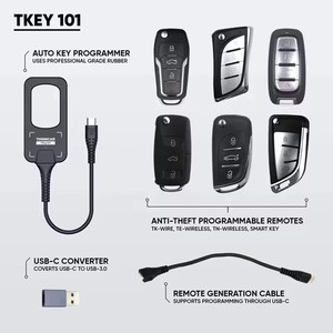 THINK CAR TKey 101 Schlüssel programmierer TKey101 Universal Smart Key Programmer mit 6 Einheiten Remote Keys Unterstützung THINKCAR PROG 8000 Car