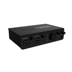 Interfaz de audio inteligente MIDIPLUS La configuración 2In2Out satisface las necesidades de grabación y transmisión en vivo de la computadora Usb Plug-And-Play - Product Image 4
