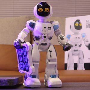 2024 Neues Produkt Kinder Smart Rc Robot Toy Intelligente elektronische Programmierung Musical Walking Touch Fernbedienung Roboters pielzeug - Product Image 2
