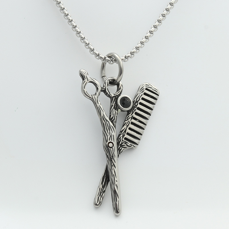 Pendentif diamant blanc (sans chaîne)