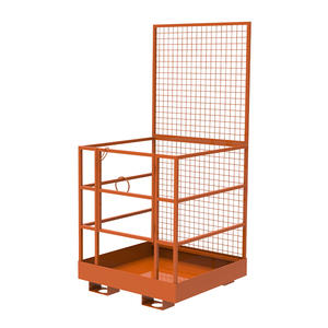 Nóng bán có thể gập lại xe nâng an toàn lồng bánh xe nâng làm việc lồng người đàn ông nâng an toàn lồng tăng cường an ninh Máy Trạm - Product Image 6