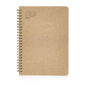 Pagine con Logo stampato personalizzato quaderno a spirale con diario piccolo in carta Kraft formato A5 B5 - Product Image 5