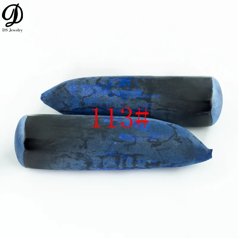 De China, venta al por mayor, sin cortar zafiros zafiro azul 113 # espinela material
