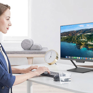 Tasarım 24 inç All in One masaüstü bilgisayar çekirdek i7 7700 DDR4 16GB RAM 512GB SSD OEM i7 7Th nesil işlemci hepsi bir PC - Product Image 6