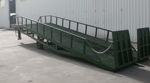 Large Capacity 10 Ton 15 Ton Factory Price Hydraulic Mobile Lift Ramp Truck Container <strong>Loading</strong> <strong>Unloading</strong> <strong>Dock</strong> Ramp - Product Image 3