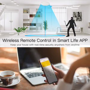 SLS WiFi Smart 5.8GHz MmWave Radar Detection <strong>Sensor</strong> <strong>Light</strong> 2-in-1 Home Human Presence &amp; Luminosity <strong>Function</strong> Android Compatibility - Product Image 6