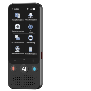 Z15W Sprachen lernen mit AI Q & A Portable & User-Friendly Language Translator