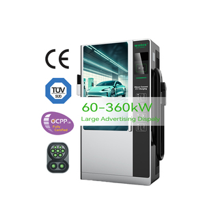 Seviye 3 Evse ticari araç şarj istasyonu E V şarj istasyonları reklam ekranı ile elektrikli araç şarjı - Product Image 5