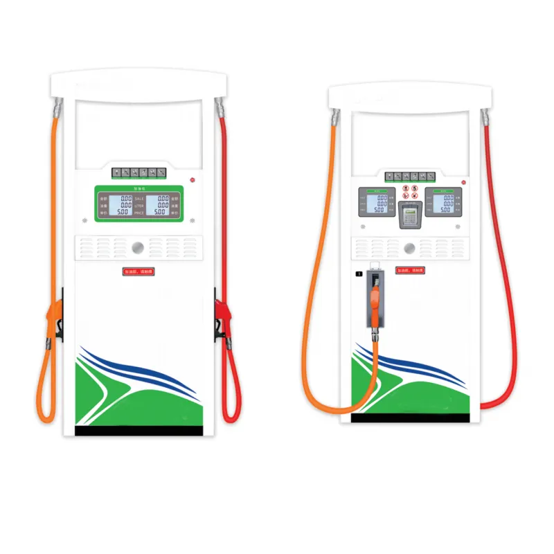 गैस स्टेशन के लिए मानक फ्लोमीटर मोटर तेल ईंधन डिस्पेंसर