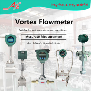 <strong>Vortex</strong> <strong>Flowmeter</strong> DN100 Steam Flow Meter Digital Gas Flow Meter 4-20mA <strong>Output</strong> for CO Gas - Product Image 5
