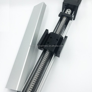 GF40 SFU1204-200mm密封防尘滑台滚珠丝杠直线滑台导轨模块步进电机交叉台 - Product Image 3