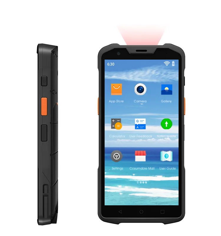 Sistema POS Professional4G頑丈なウェアラブルPdaスマートフォンモバイルAndroidPDA物流用AndroidPOS端末