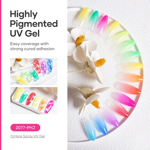 2025เจลยูวีสีโลหะไล่ระดับสีแบบฝรั่งเศส3D 30มล. ใหม่ล่าสุดดีไซน์ศิลปะแบบศิลปะงานประดิษฐ์ทำด้วยตัวเองเจลยูวีมี80สี - Product Image 2