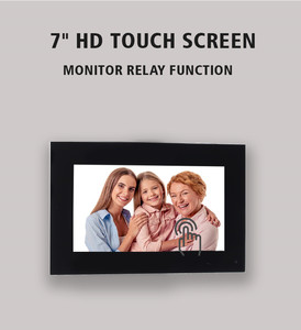 Videoportero de color inalámbrico Intercomunicador de video de comunicación bidireccional Intercomunicador de alta calidad TFT LCD de 7 pulgadas