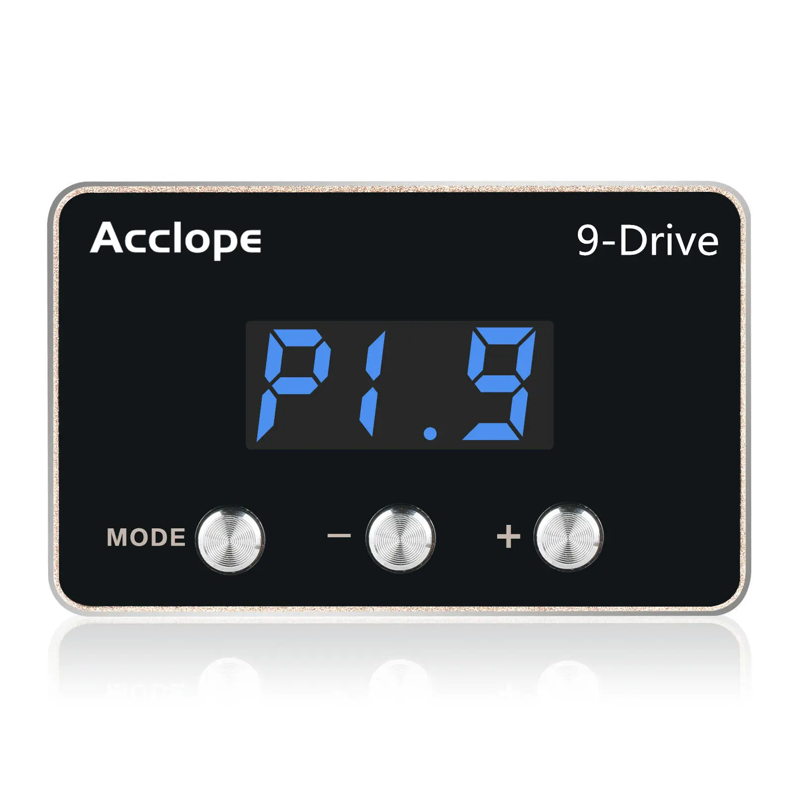 Controlador de acelerador de 9 velocidades, accesorio de rendimiento, elimina los retrasos de respuesta en el pedal acelerador electrónico