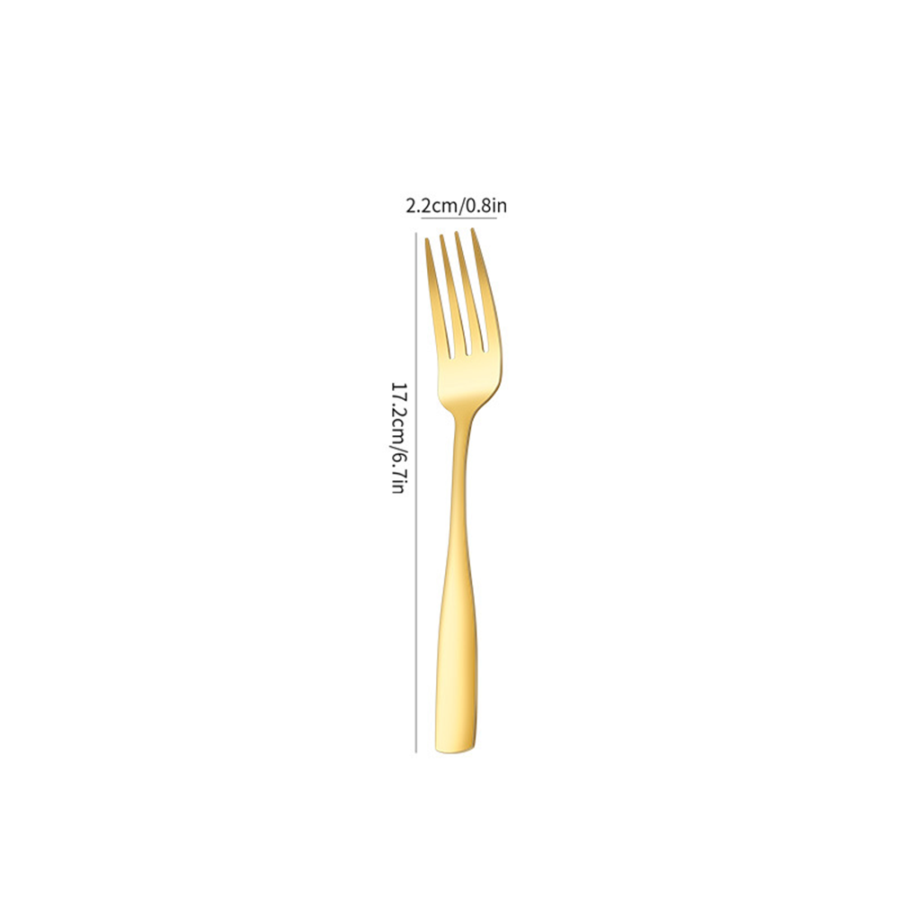 Gold Dessert Fork