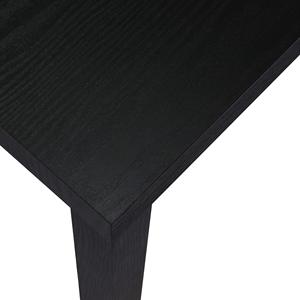 Kirkasa hiện đại màu đen sồi Parsons phong cách Bàn cà phê cho phòng khách sử dụng ngoài trời - Product Image 5