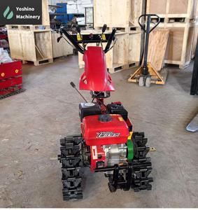 7HP 170F三角高架双链轨动力微耕机拖拉机，带翻转犁，用于农业 - Product Image 3