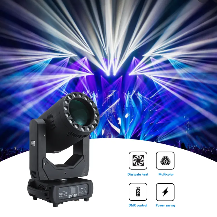 Hat Spot Wash Zoom Dj Led 300w Beam Moving Head Stage Light Equipment Guangdong TOP Light RGB Lighting and Circuitry Design 7980