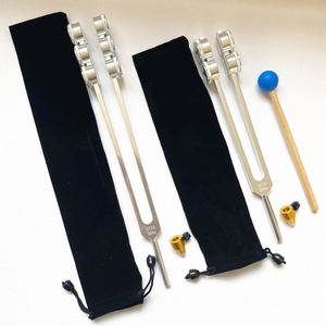 Tần số Đặc biệt hợp kim nhôm 32Hz, 64Hz Điều chỉnh ngã ba 64 điều chỉnh Ngã Ba âm thanh Búa Massage cơ sở - Product Image 2