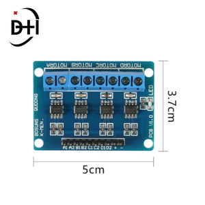 L9110S 4-Kanal-Antrieb Gleichstrommotor-Antriebs platine Motorantrieb modul Smart Car 4-Wege-Treiber-Controller-Modul 2,5-12V 0,8 A für Arduino