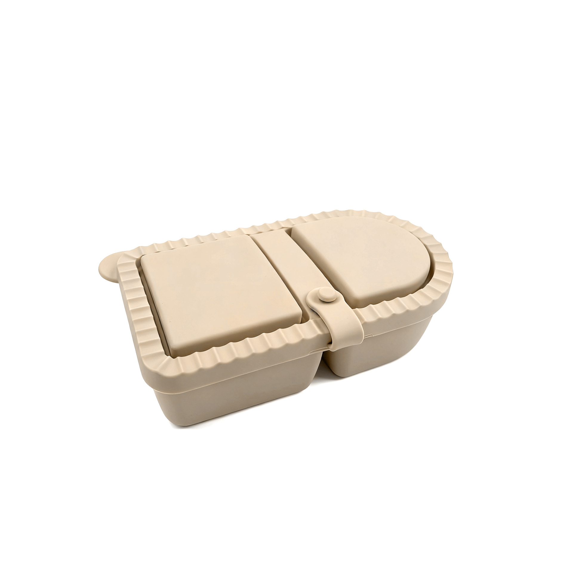 Contenant à collation carré Beige-2