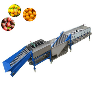 Macchina per la classificazione delle date ad alta capacità macchina per la classificazione delle patate alla ciliegia per la selezione di kiwi mela arancia Sorter di dimensioni regolabili - Product Image 1