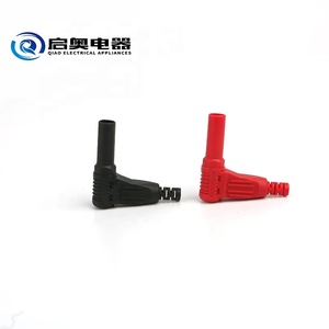 万用表附件4毫米直角插头测试引线组装音频连接器 - Product Image 5