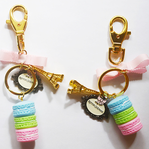 Tùy chỉnh thực hiện tháp Eiffel Keychain France Paris du lịch Kỷ niệm kim loại mặt dây chuyền với biểu tượng tùy chỉnh cho túi hoặc bánh vòng chìa khóa - Product Image 5