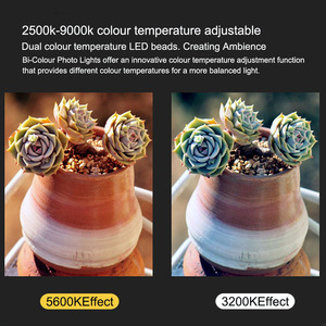 Sıcaklık kontrol gerilimi şarj özelliği ile RGB 30W ses Video ışığı fotoğraf dolgu ışığı - Product Image 5