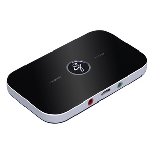 <strong>2</strong> in <strong>1</strong> BT Transmitter Receiver Wireless Portable <strong>Audio</strong> Player Aux 3.5mm for TV PC Stereo <strong>Audio</strong> <strong>Adapter</strong> - Product Image 1