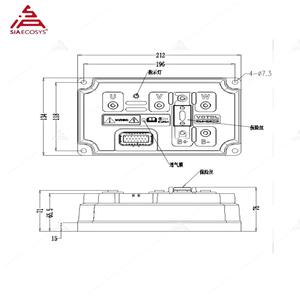 Votol EM260SGTP 72V 600A BLDC Motors teuerung Hohe Leistung für drehzahl regulierenden Motor eines programmier baren elektrischen Motorrads - Product Image 5