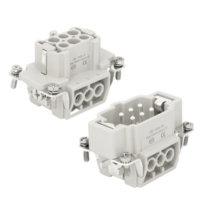 ปลั๊กและซ็อกเก็ตตัวผู้/ตัวเมียสำหรับ10A การบิน HE-006-M 6แกน HE-006-F สำหรับงานหนัก - Product Image 1