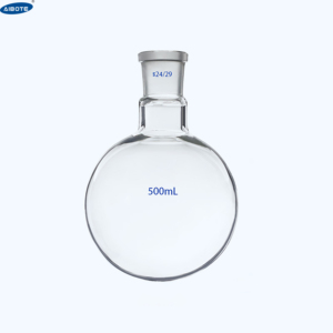 25ml 50ml 100ml 500ml 1000ml 2000ml Borosilicate <strong>Glass</strong> <strong>3.3</strong> Chemistry Round Bottom Flask With One Neck - Product Image 2
