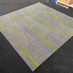Modular Thảm gạch thiết kế hiện đại 50x50cm chống cháy thương mại PP thảm sàn gạch sàn văn phòng gạch thảm - Product Image 2