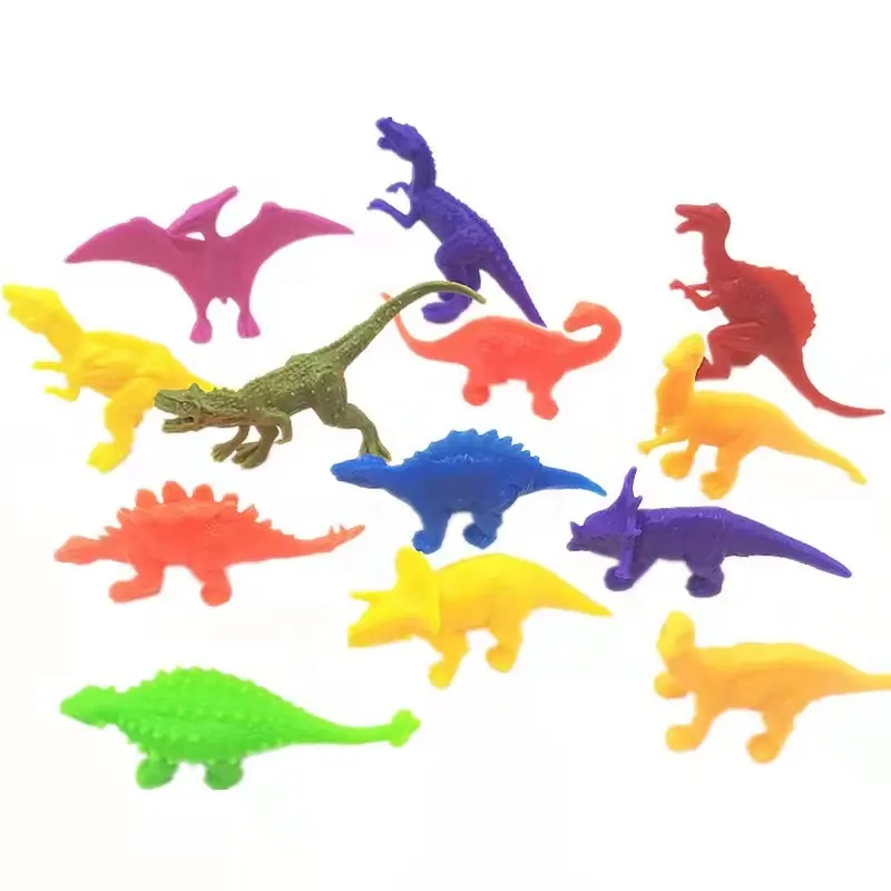 Mini 5-7cm Dinosaurier Modell Kinder Lernspiel zeug Kleine Simulation Tierfiguren Kinder Ostern füllbares Spielzeug für Jungen Geschenk
