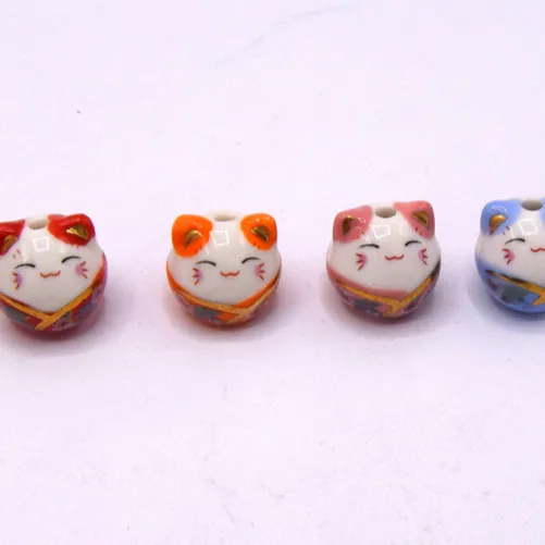 CZX Pearl Cat Luck porcellana 4 colori-individualmente o In lotti di 4 misti.