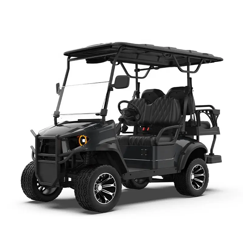 Yamaha golf cart dealer dekat saya trojan 6 volt baterai Keranjang golf matahari kereta golf gunung