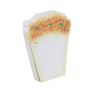 定制新设计再生纸贴纸粘滞便笺备忘录美味面条海报笔记 - Product Image 2