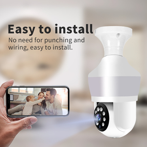 Source Factory 3MP Bluetooth Connection WIFI <strong>Security</strong> CCTV <strong>Camera</strong> Full Color Light Vison <strong>LED</strong> Bulb Light <strong>Camera</strong> - Product Image 3