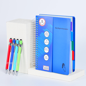 Drop Shipping disponibile, conteggi di più pagine opzionali, dimensioni A5, griglia di linea francese, taccuino a spirale, carta di alta qualità, leggermente - Product Image 1