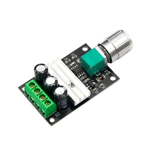 <strong>PWM</strong> DC Motor Speed Regulator 6V 12V 24V 28V 3A Speed Control Switch Electronic Modules and <strong>Kits</strong> 1203BK - Product Image 1