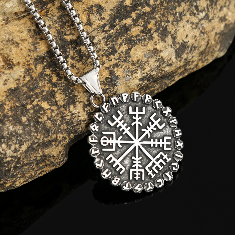 Steel-colored single pendant