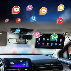 ACAR Display LCD HD Monitor doppia fotocamera Android Entertainmennt Smart Touch Screen passeggeri visiera parasole per 13-24 BMW 3serie - Product Image 5