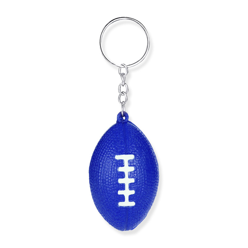 5.2 Porte-clés de football bleu